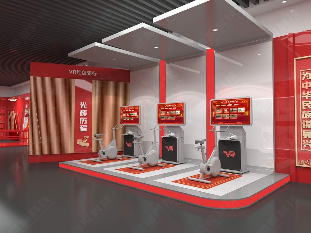 VR党建 VR红色骑行系统 新时代党建vr学习设备