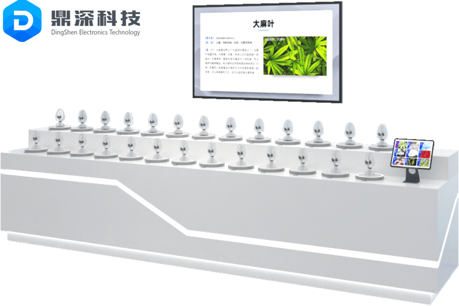 毒品感应模型互动系统|智能毒品感应模型|禁毒声光电设备