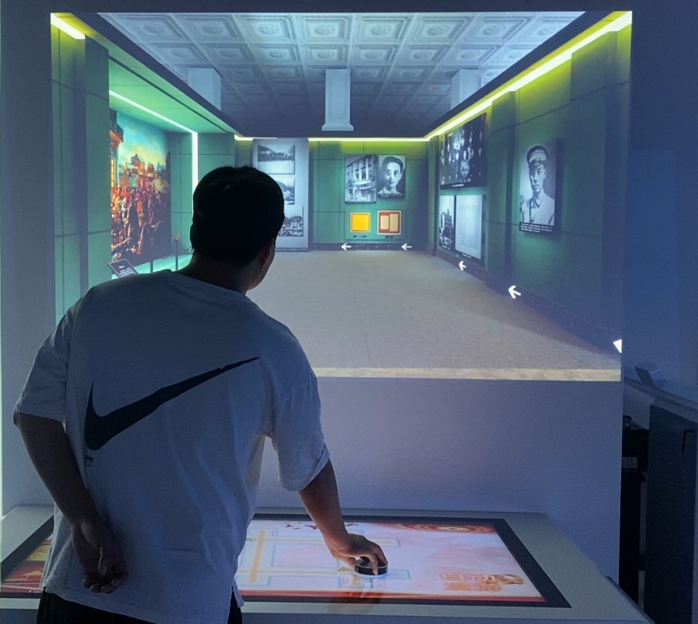 AR智慧党建沙盘 VR党建沙盘学习一体机 党建思政学习设备