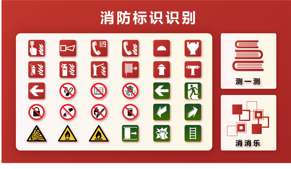 消防标志认知学习系统 消防标志认知学习系统