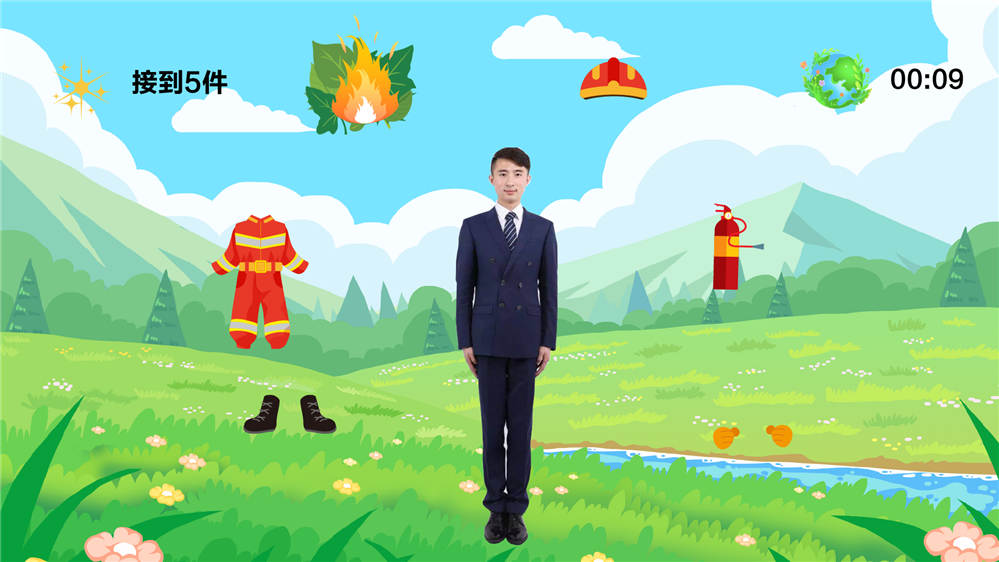 AR超级消防员 消防展厅体感互动 安全体验馆互动方案