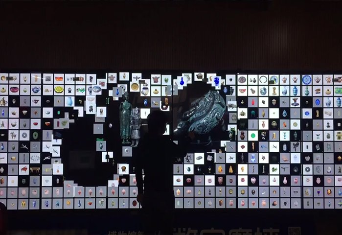 企业展厅大屏互动魔墙软件-大屏数字墙软件-动态大屏互动软件