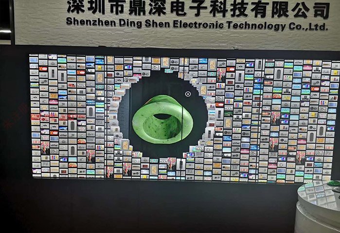 瀑布流互动大屏软件-3D魔墙互动软件-大屏数字墙软件
