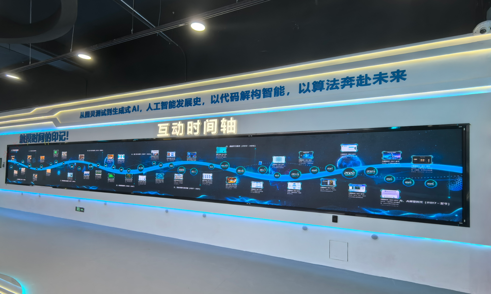 大事记时间轴软件|企业文化展厅发展史软件|大屏互动时间轴软件