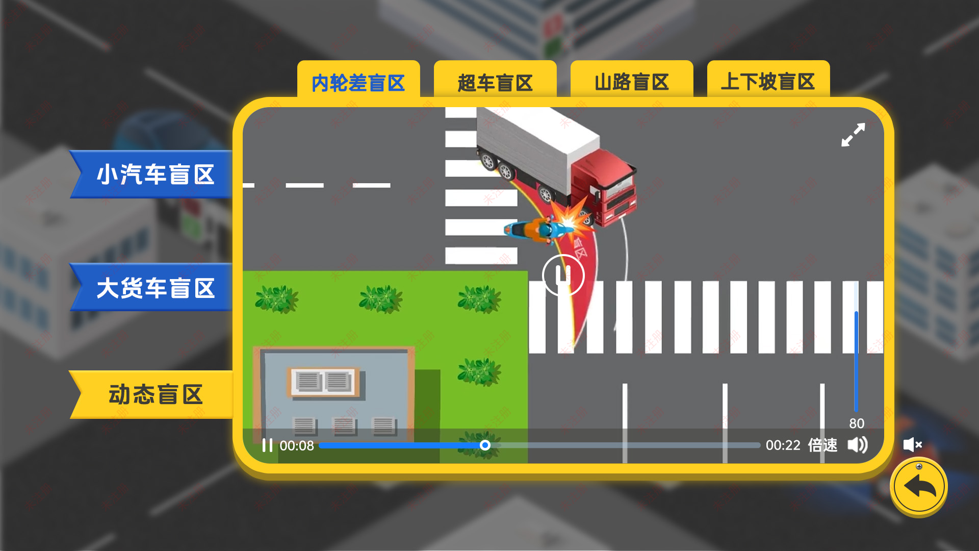 车辆盲区体验系统|交通安全教育基地互动设备|交通展厅解决方案 车辆盲区体验系统|交通安全教育基地互动设备|交通展厅解决方案